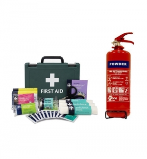 First Aid Kits and Fire Extinguishers