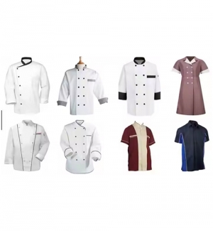 Uniforms for Staff (Chef Coats, Housekeeping Uniforms, Waiter Uniforms)
